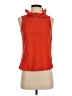Elizabeth McKay Orange Sleeveless Blouse Size 0 - photo 1