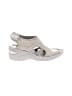 Bzees Silver Sandals Size 7 1/2 - photo 1