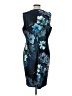 Calvin Klein Print Blue Cocktail Dress Size L (estimated) - photo 2