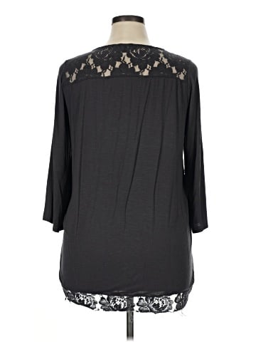 Suzanne Betro 3/4 Sleeve T-Shirt (view 2)