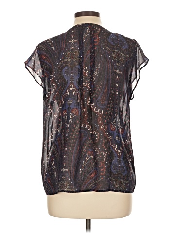 Joie Short Sleeve Silk Top (view 2)
