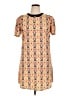 Maison Scotch Print Tan Casual Dress Size XL (4) - photo 1