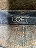 Ann Taylor LOFT 100% Cotton Hearts Blue Jeans Size 28 waist (estimated) - photo 7