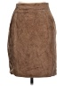 Unbranded 100% Leather Brown Leather Skirt Size 11 - photo 2