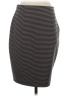 Ann Taylor Stripes Black Casual Skirt Size 4 Petite - photo 2