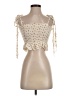 Blue Life Ivory Sleeveless Blouse Size S - photo 1