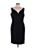 Bill Blass Black Cocktail Dress Size XL (estimated) - photo 1
