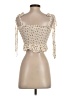 Blue Life Ivory Sleeveless Blouse Size S - photo 2