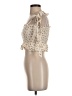 Blue Life Ivory Sleeveless Blouse Size S - photo 5