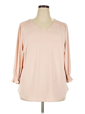 Adrianna Papell 3/4 Sleeve T-Shirt (view 1)