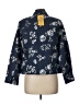 Croft & Barrow Floral Blue Jacket Size Lg Petite - photo 2