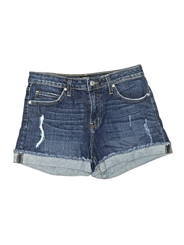 Just Black Denim Shorts (view 1)
