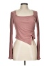 Elodie Pink Long Sleeve Top Size L - photo 1