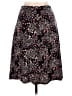 Sag Harbor Print Black Casual Skirt Size L - photo 2