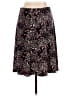 Sag Harbor Print Black Casual Skirt Size L - photo 1