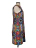 Taylor Print Metallic Blue Cocktail Dress Size 4 - photo 4