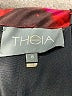 Theia Graphic Black Cocktail Dress Size 8 - photo 7