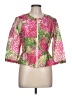 Ruby Rd. Floral Pink Jacket Size 10 - photo 1
