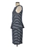 Laundry by Shelli Segal Stripes Blue Casual Dress Size L - photo 5