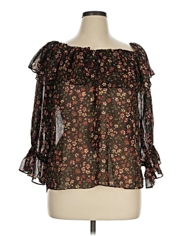 Dress Forum 3/4 Sleeve Blouse (view 1)