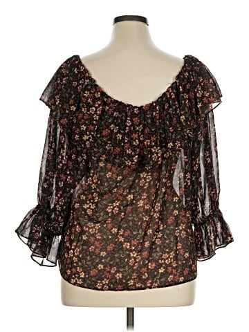 Dress Forum 3/4 Sleeve Blouse (view 2)