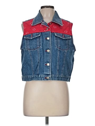 Baccini Denim Vest (view 1)