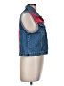 Baccini Red Denim Vest Size L - photo 4