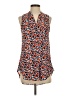 Papermoon 100% Polyester Orange Sleeveless Blouse Size S - photo 1