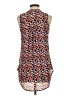 Papermoon 100% Polyester Orange Sleeveless Blouse Size S - photo 2