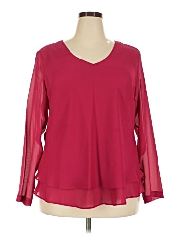 Draper's & Damon's Long Sleeve Blouse (view 1)