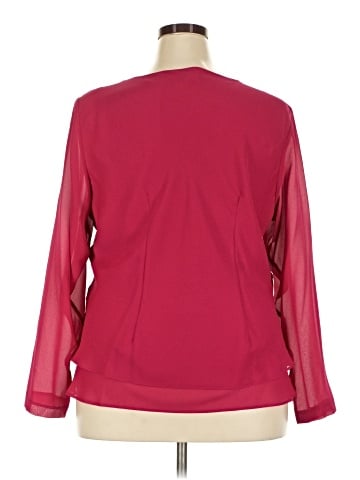 Draper's & Damon's Long Sleeve Blouse (view 2)