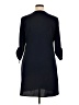 Nine West Solid Black Casual Dress Size 14 - photo 2