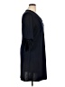 Nine West Solid Black Casual Dress Size 14 - photo 4