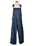 Bill Blass 100% Cotton Blue Overalls Size M - photo 1