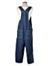 Bill Blass 100% Cotton Blue Overalls Size M - photo 2