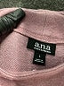 a.n.a. A New Approach Pink Turtleneck Sweater Size L - photo 7