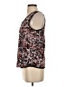 Halogen 100% Polyester Brown Sleeveless Top Size S - photo 5