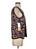 Halogen 100% Polyester Brown Sleeveless Top Size S - photo 4