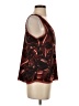 Halogen Burgundy Sleeveless Blouse Size S - photo 4