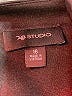 AB Studio Solid Black Casual Dress Size 16 - photo 7