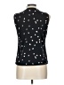 Liz Claiborne Collection 100% Polyester Black Sleeveless Blouse Size L - photo 2