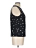 Liz Claiborne Collection 100% Polyester Black Sleeveless Blouse Size L - photo 4