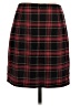 Zara Plaid Red Casual Skirt Size S - photo 2
