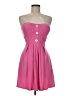 Derek Heart Hearts Pink Cocktail Dress Size M - photo 1