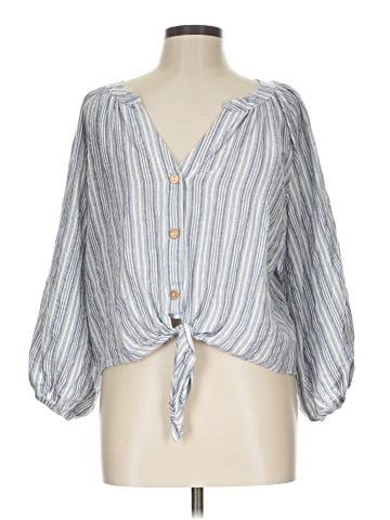 Mustard Seed 3/4 Sleeve Blouse (view 1)