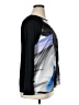 CALVIN KLEIN JEANS 100% Polyester Graphic Black Long Sleeve Top Size XL - photo 4