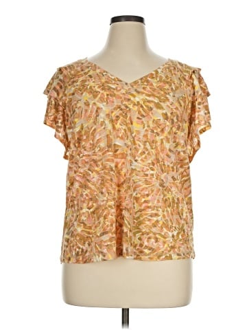 Democracy Short Sleeve Blouse (view 1)