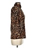 NY&C Animal Print Brown Long Sleeve Blouse Size M - photo 4