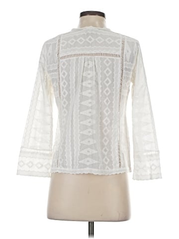 Rebecca Taylor 3/4 Sleeve Blouse (view 2)