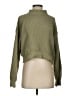 Hollister 100% Polyester Solid Green Turtleneck Sweater Size XS - photo 1